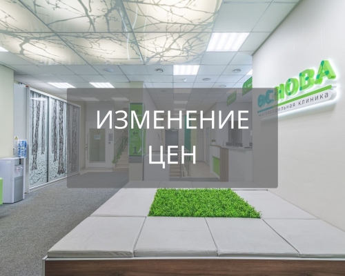 Изменение цен